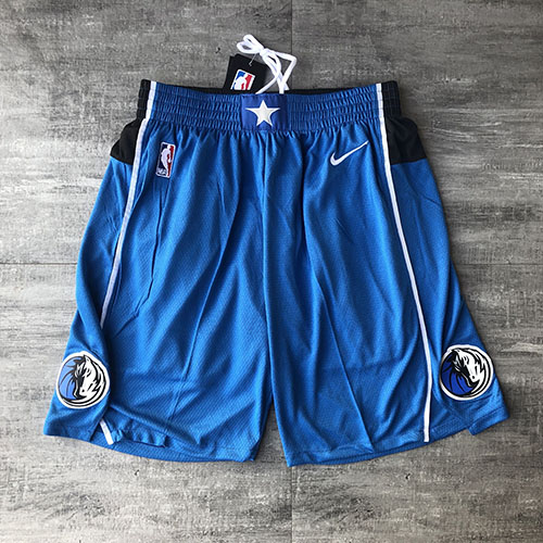 Men NBA Dallas Mavericks Blue Shorts 04161->dallas mavericks->NBA Jersey